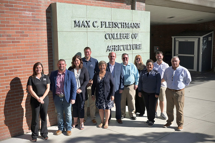 USDA employees visit with faculty from University of Nevada, Reno