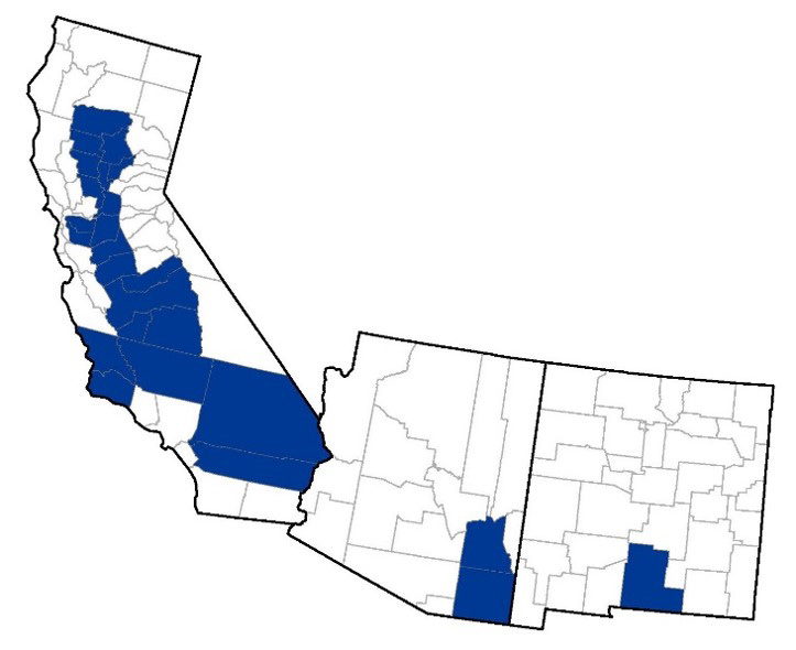 California Pistachio Counties Available